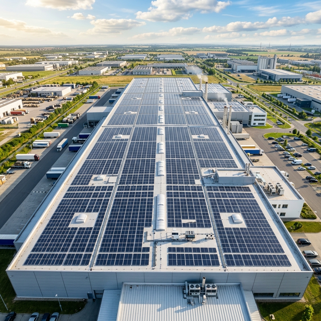 Solaria Partners PLTS Atap Manufaktur